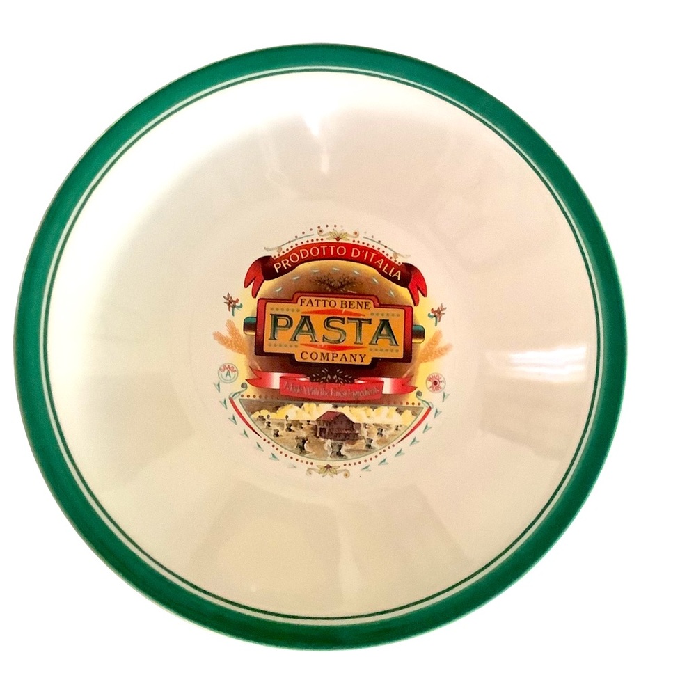 Vintage Corner Grocery Roshco Inc. 6 individual 9” pasta bowls selling separate